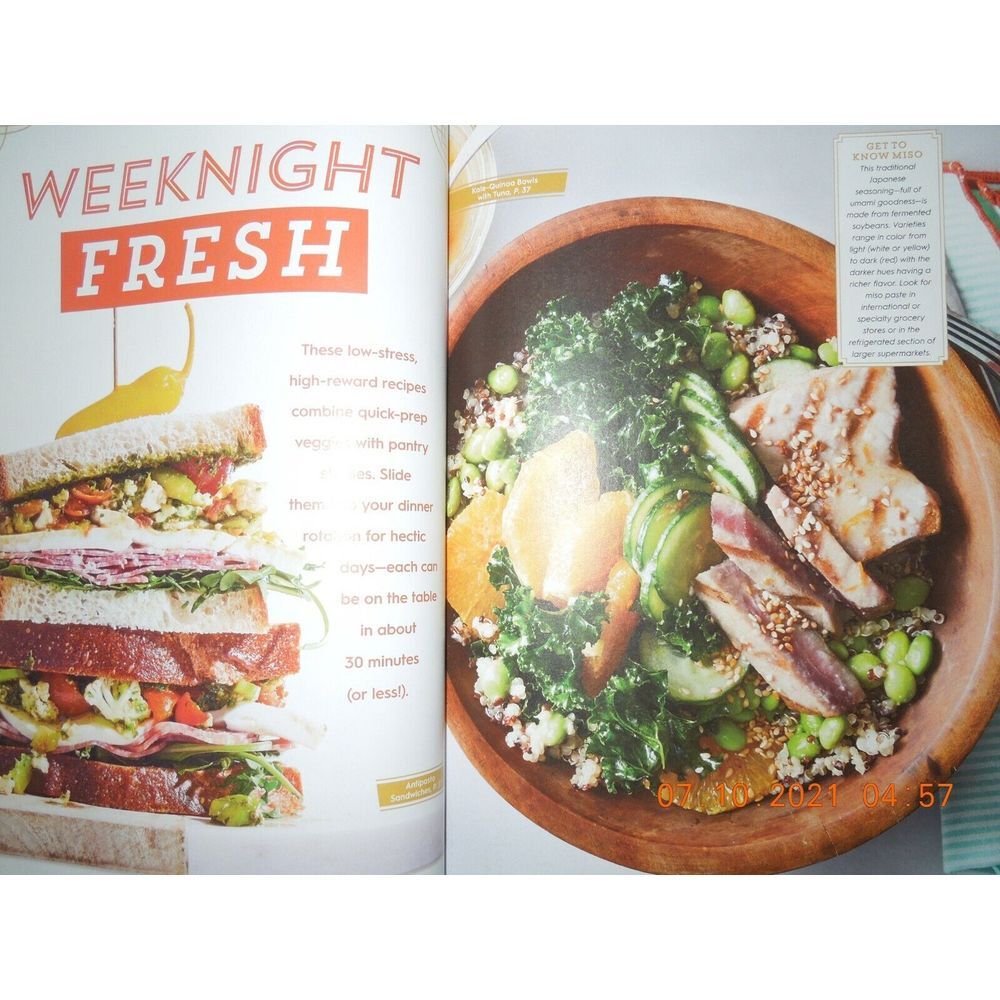 FAST & HEALTHY bh&g EAT BETTER fresh 30-minute meals WHOLESOME SNACKS