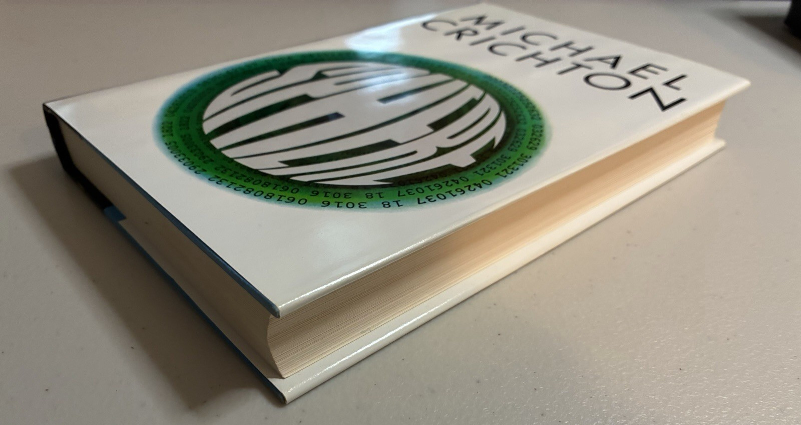 Michael Crichton Sphere Hardcover 1987 Book Club Edition Alfred A. Knopf Inc EXC