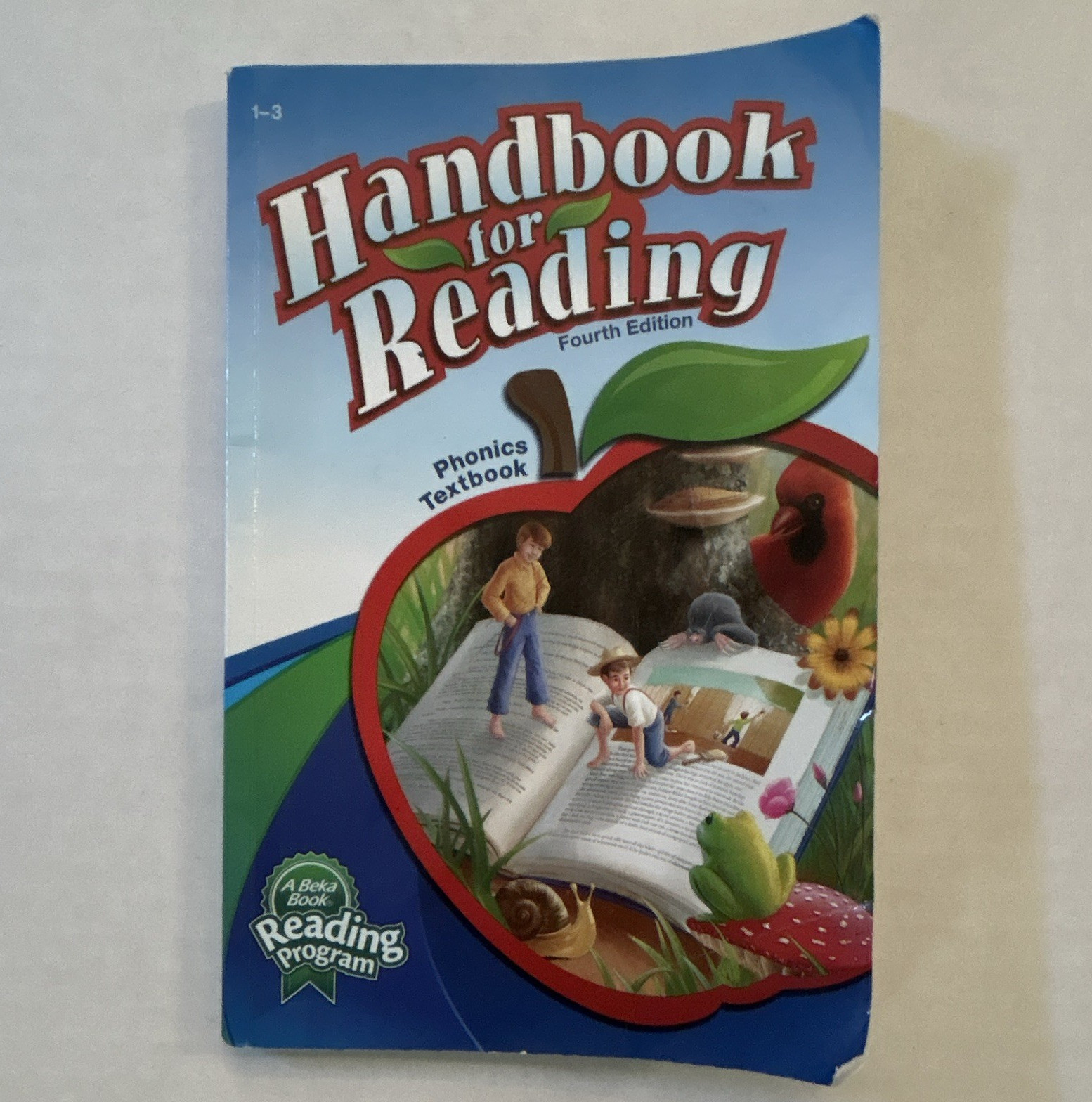 A Beka Book Handbook for Reading 4th Ed Paperback Phonics Textbook 20110301