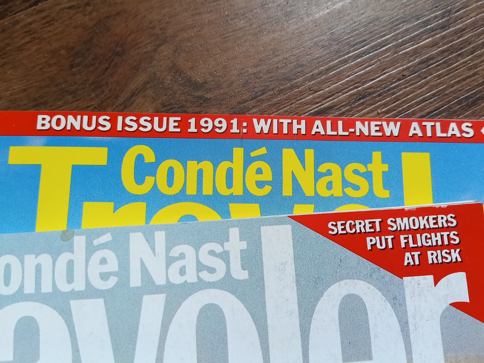 2 Conde Nast Traveler Magazines June 1991/Bonus :Island finder magazine 1991