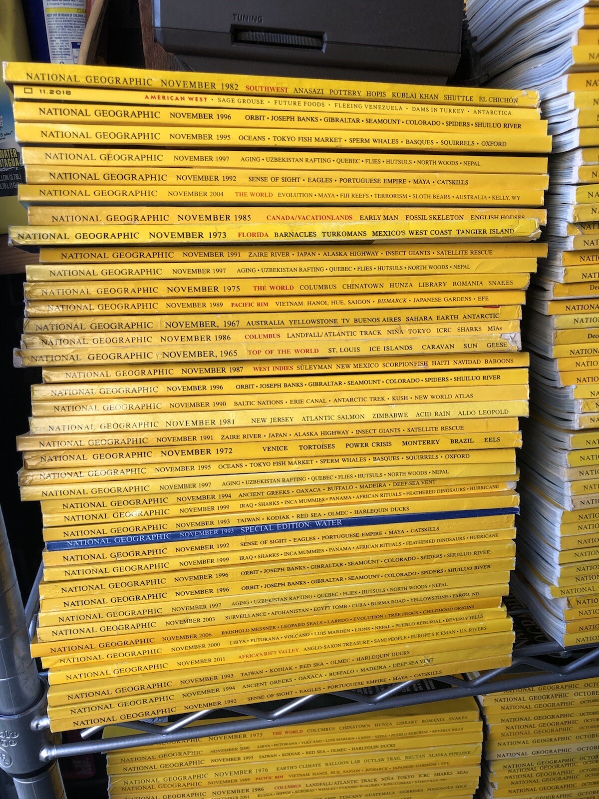 Lot of 5 National Geographic Magazine Year 1930s-2020s Random PICK No duplicates