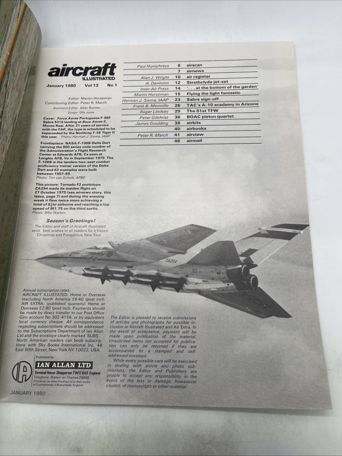 Aircraft Illustrated January 1980