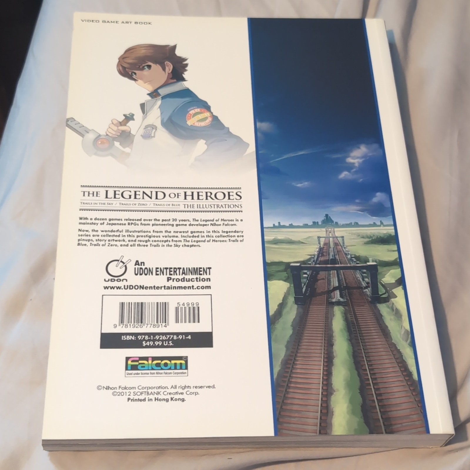Legend of Heroes: Illustrations Trade Paperback 2014 Udon Entertainment EN 496p