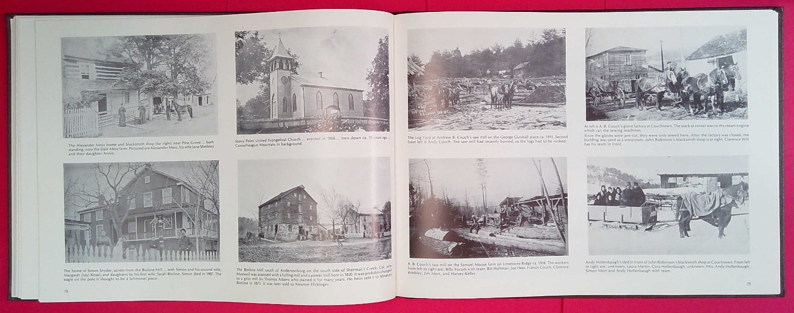 Perry County (PA) – A Pictorial History, 1978, numbered 1st ed. HC (A726)