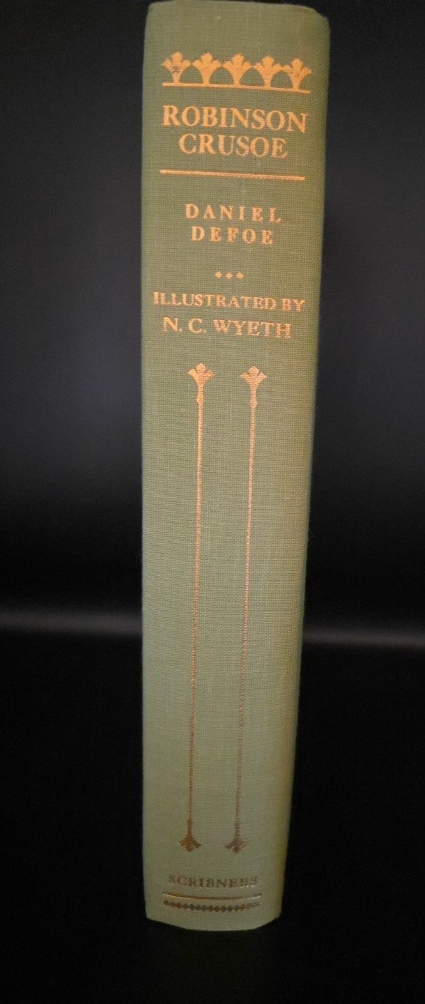 Numbered, Limited Edition Robinson Crusoe Defoe / N.C. Wyeth Illustrations 1983