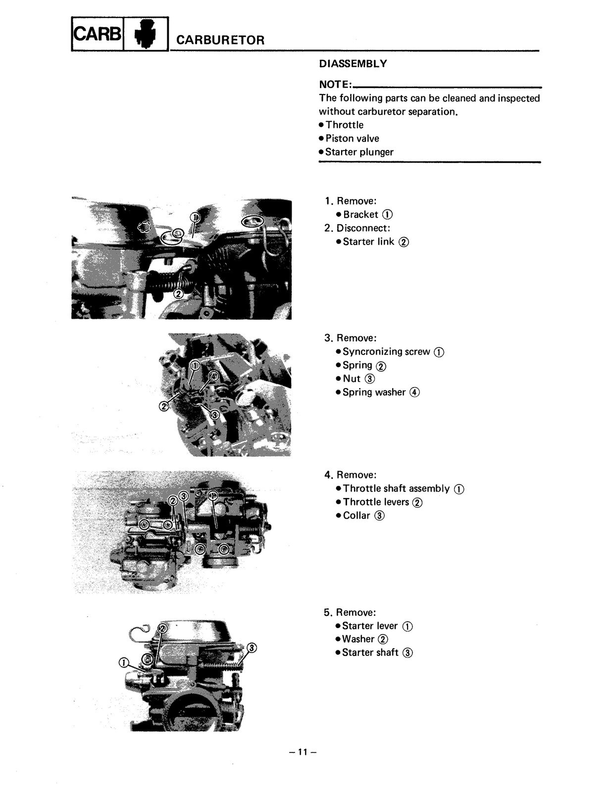 YAMAHA XV700 XV750 XV1000 XV1100 Motorcycle Service Manual 1985-1999 – CLOSURE