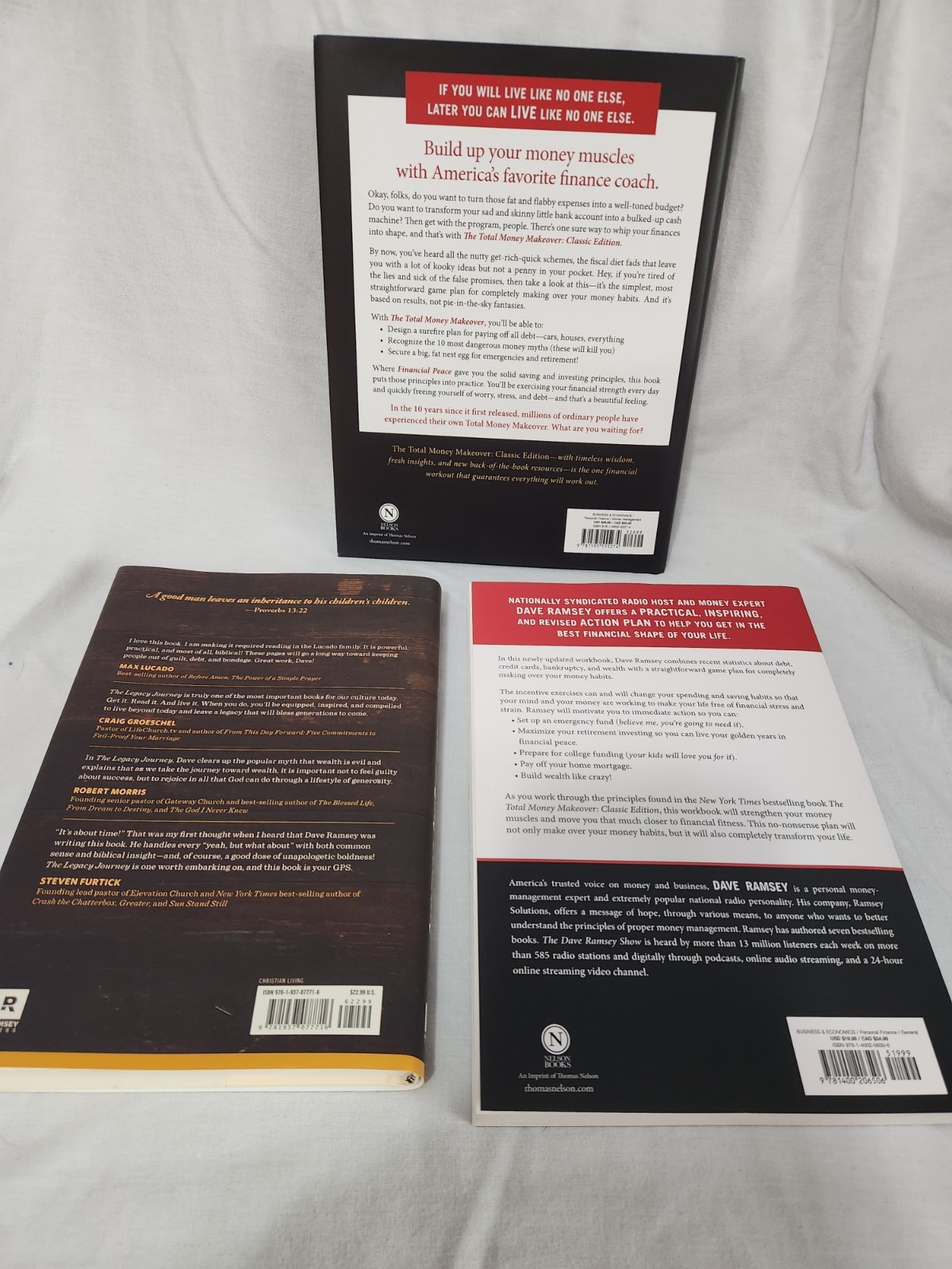 Dave Ramsey Book Lot