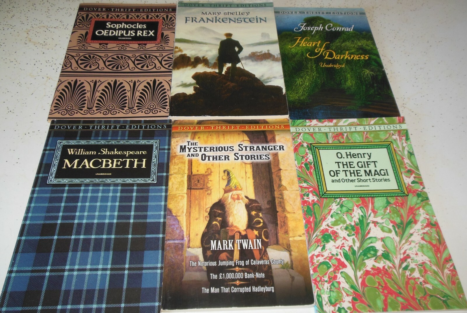 36 Dover PB Classics Thrift Poems Stevenson Oz Magi Shaw Shakespeare Education