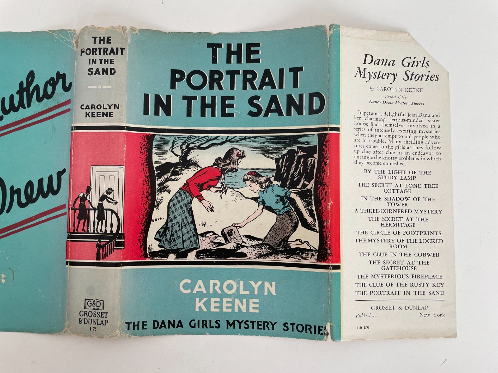 DANA GIRLS #12 -PORTRAIT IN THE SAND – 1ST PRINTING – 1943