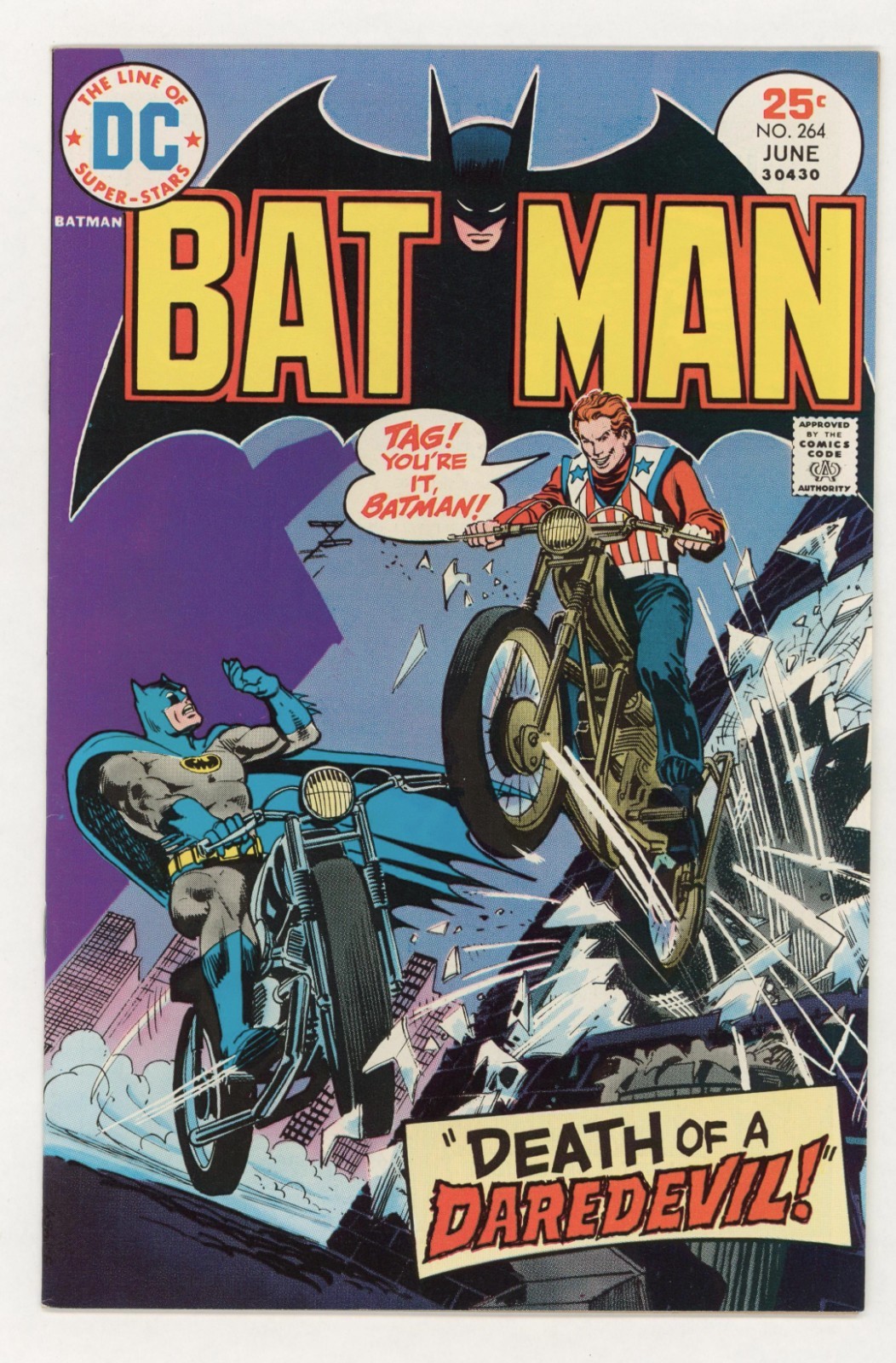 Batman #264 DC Comics NM White Pages