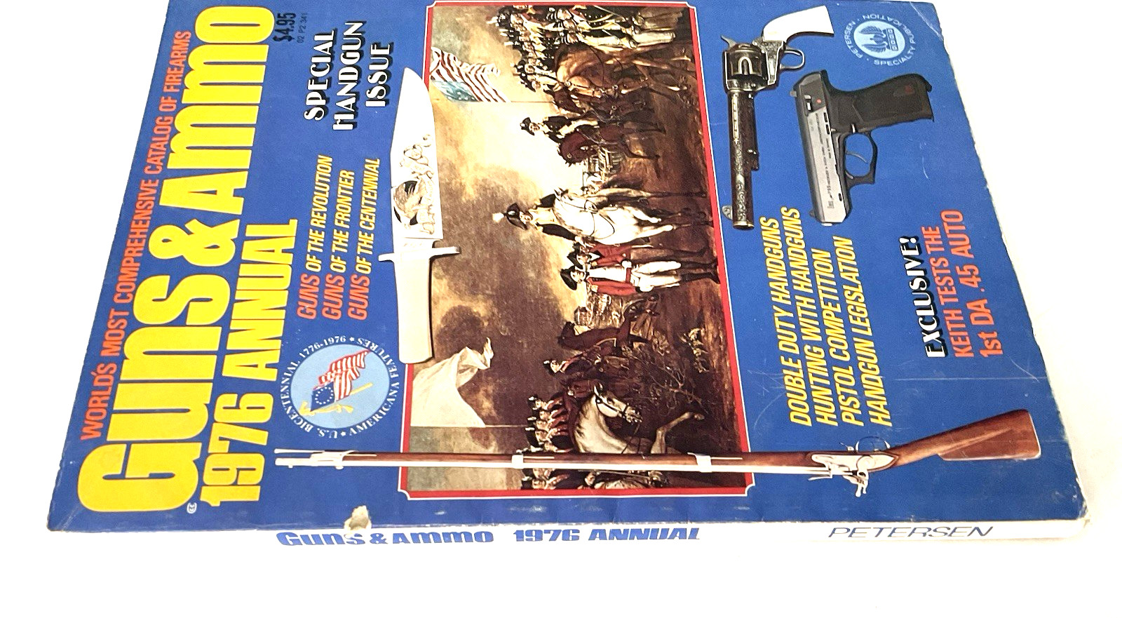 Vintage Guns & Ammo 1976 Annual Bool Special Handgun Issue 336 pages Used