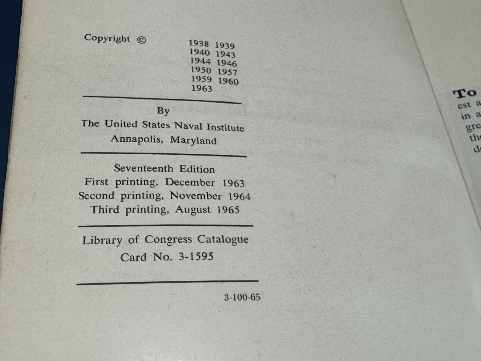 ✅THE BLUEJACKETS’ MANUAL ✅17th EDITION ✅By Naval Institute Press ✅1965 ✅Navy