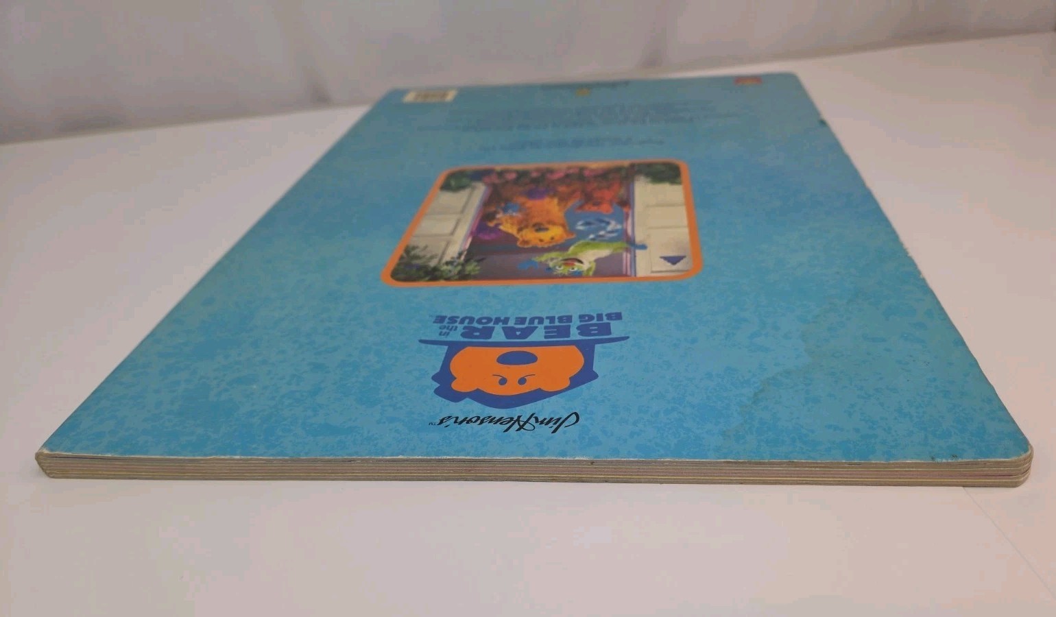 Bear In The Big Blue House A Book Of First Words Board Oversize Book – 2000 VTG