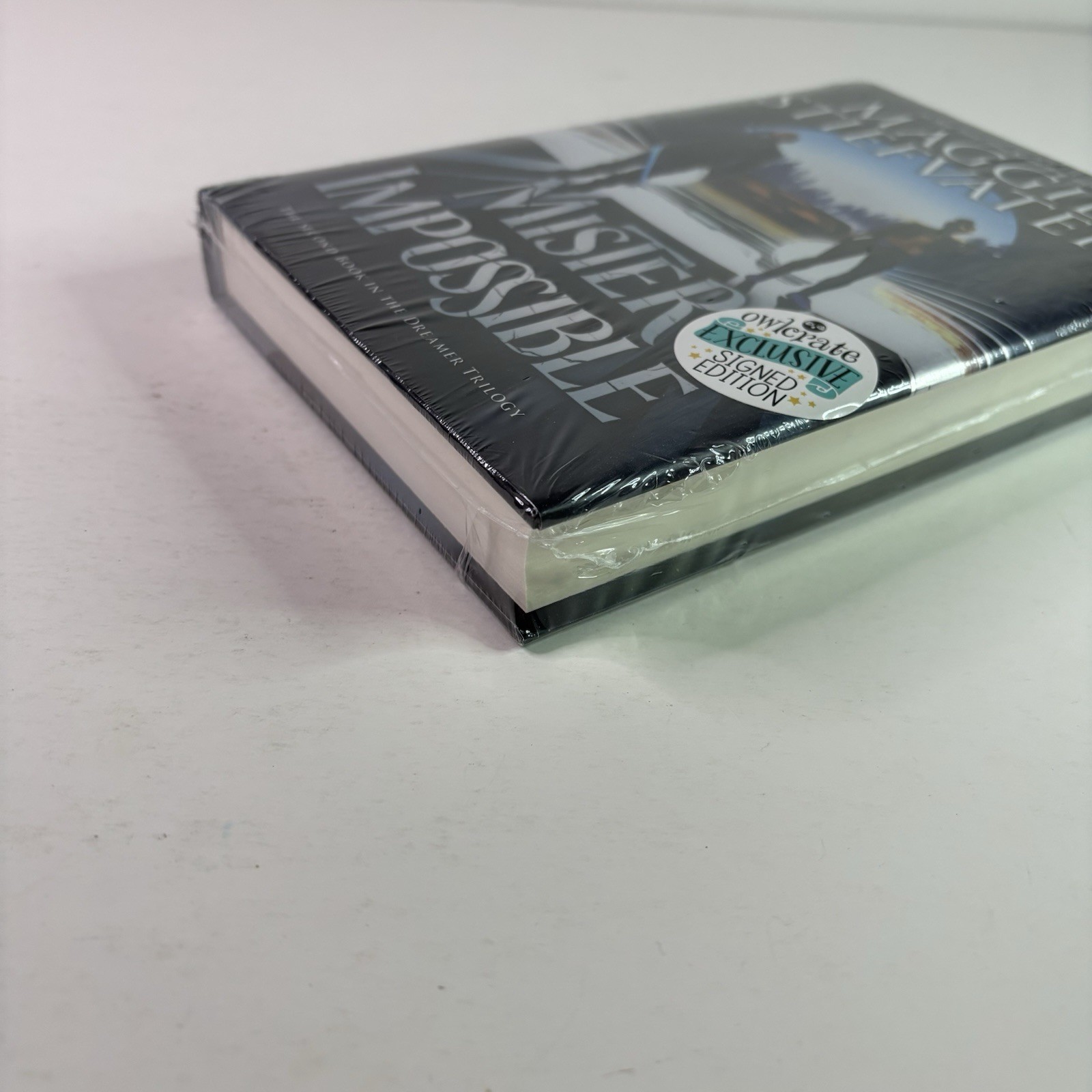 Mister Impossible Maggie Tiefvater Hardcover Owlcrate Exclusive Signed Edition