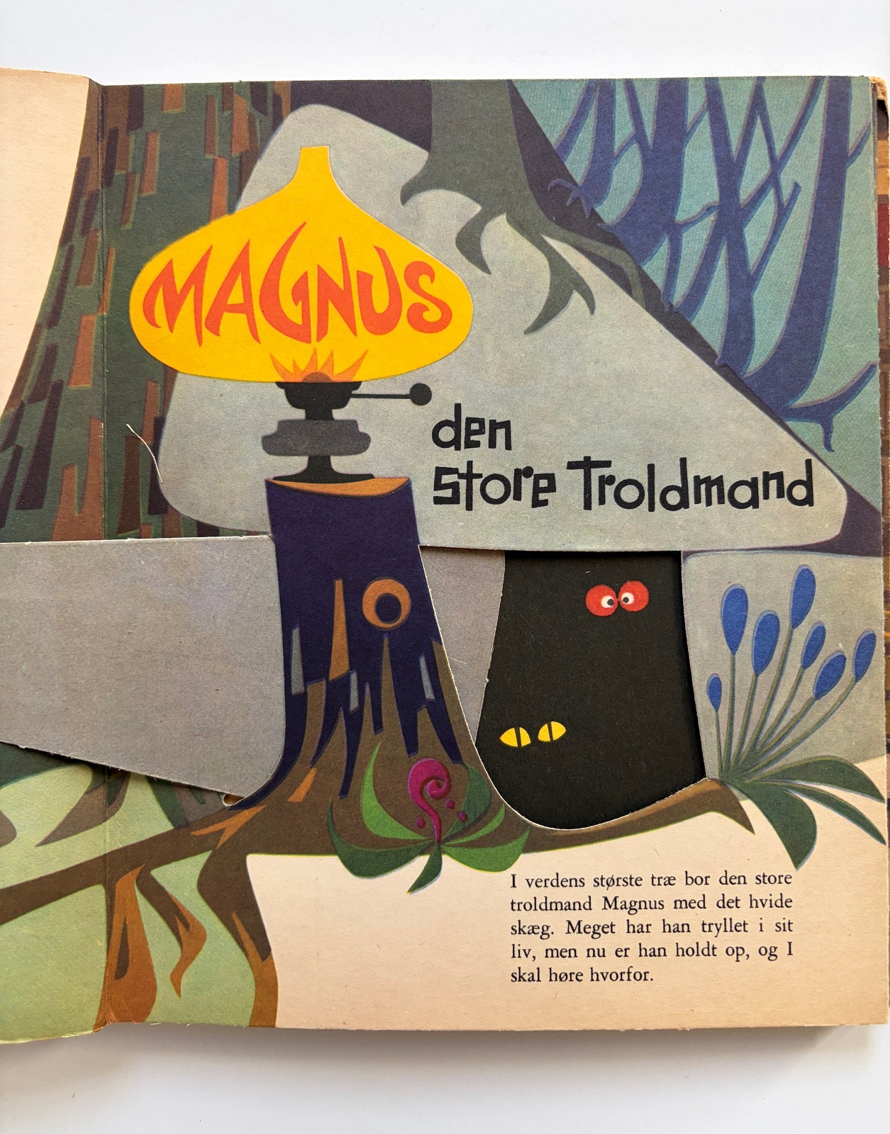 Rare Pop Up Magnus den store Troldmand (Mighty Magician) Theiner, Rudolf Lukes