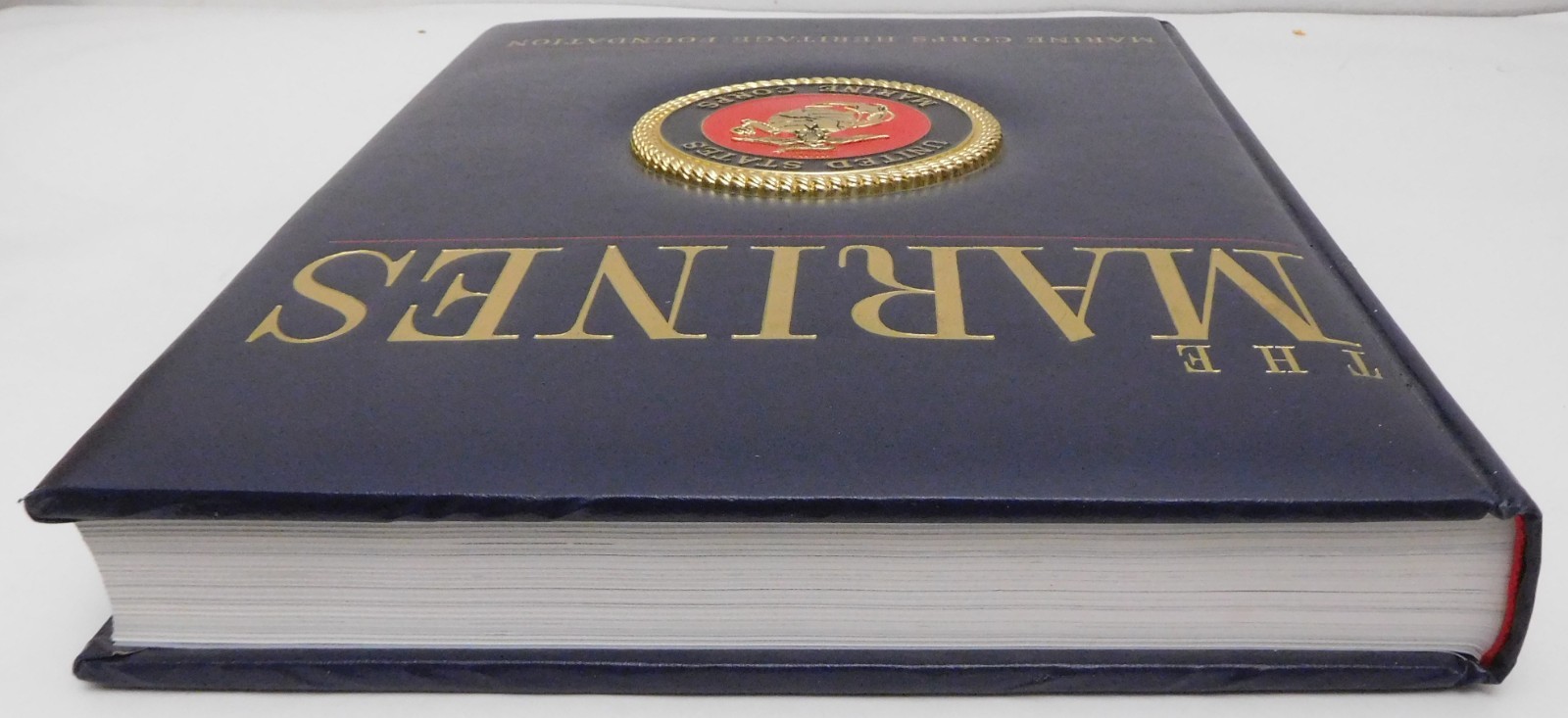 The Marines Hardcover Coffee Table Book USMC History 359 Pages Oversized
