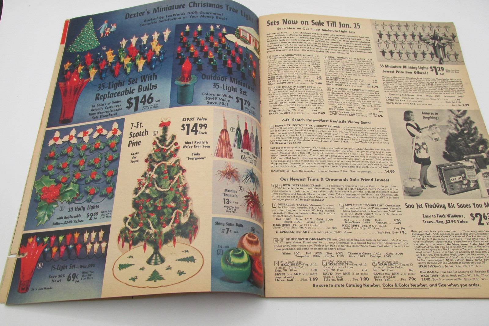 Lee Wards 1964 Christmas Catalog 39 Art Needlework & Hobbycraft Center 80 Pages