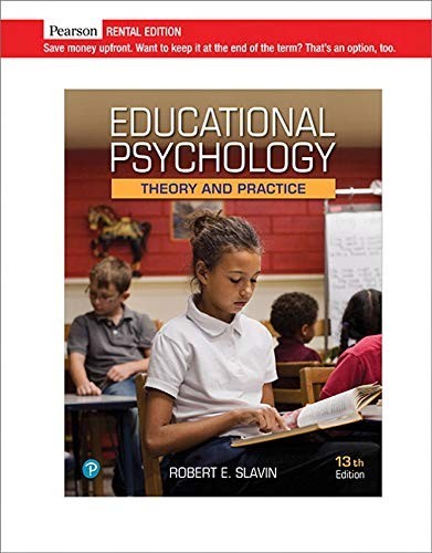 Educational Psychology: Theory and …, Robert E Slavin