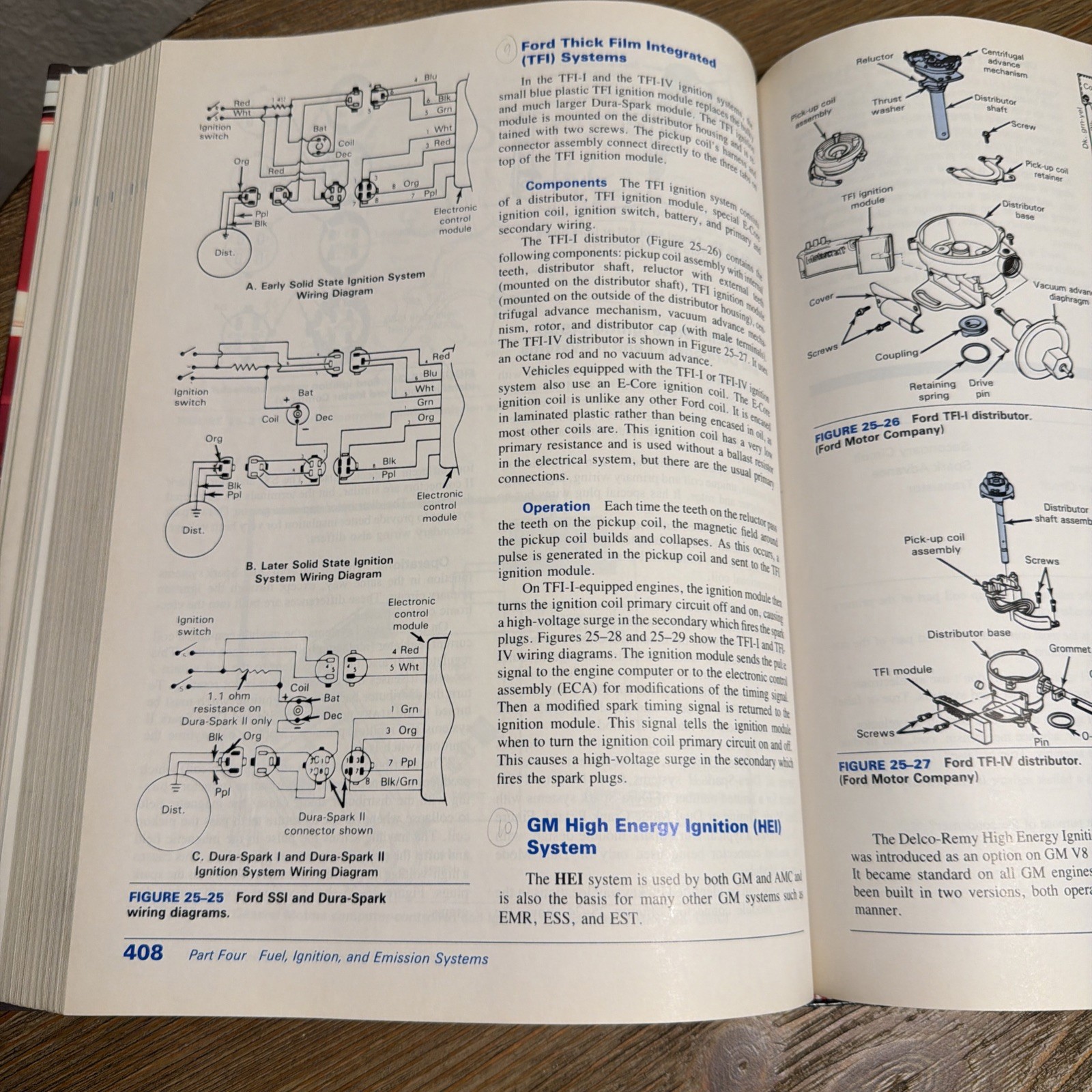 Mitchell Automechanics 2nd Edition Textbook VINTAGE Clean Good Binding NO STAINS