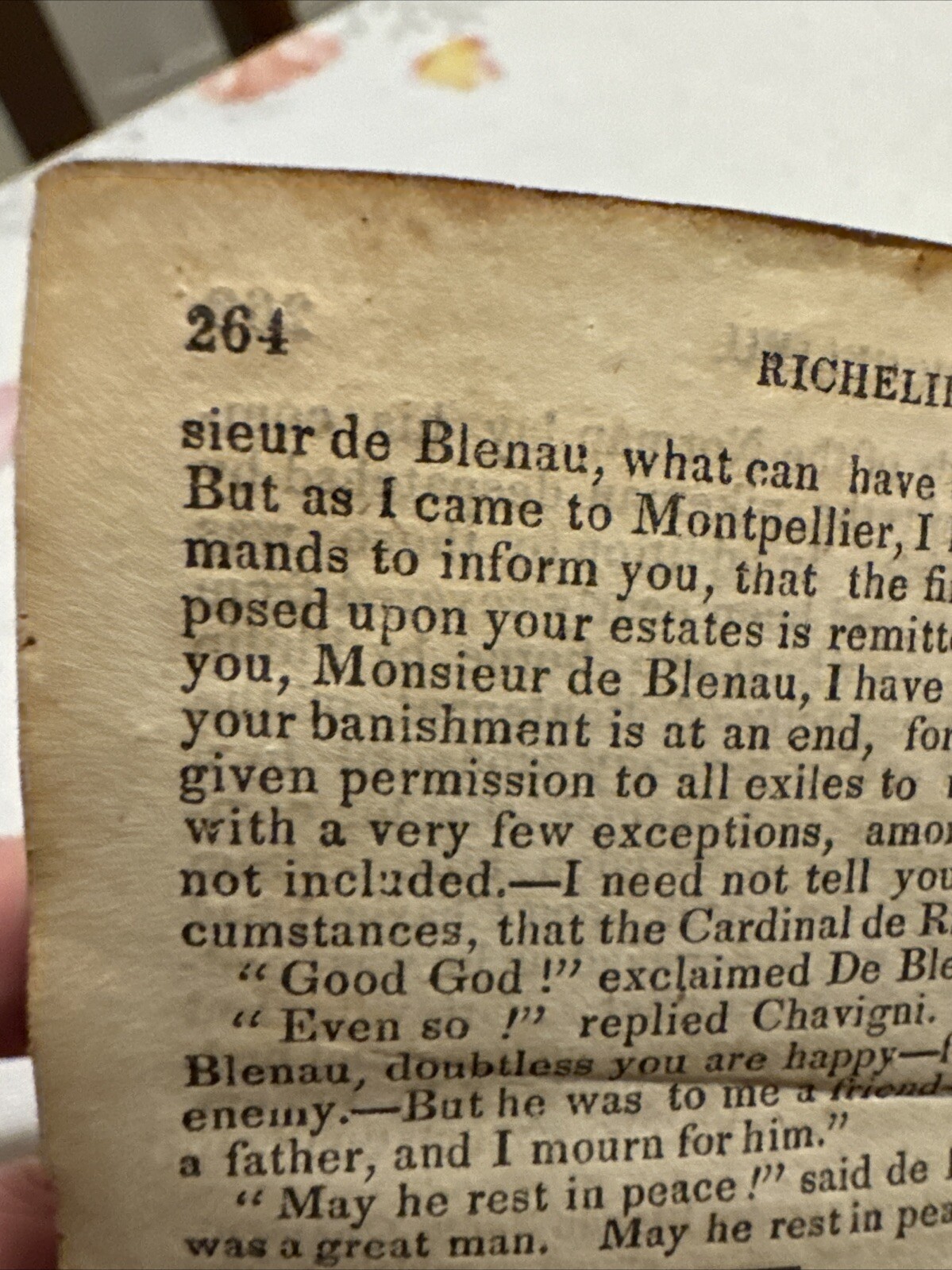 Richelieu A Tale Of France 1842, Volume 1…264 Pages