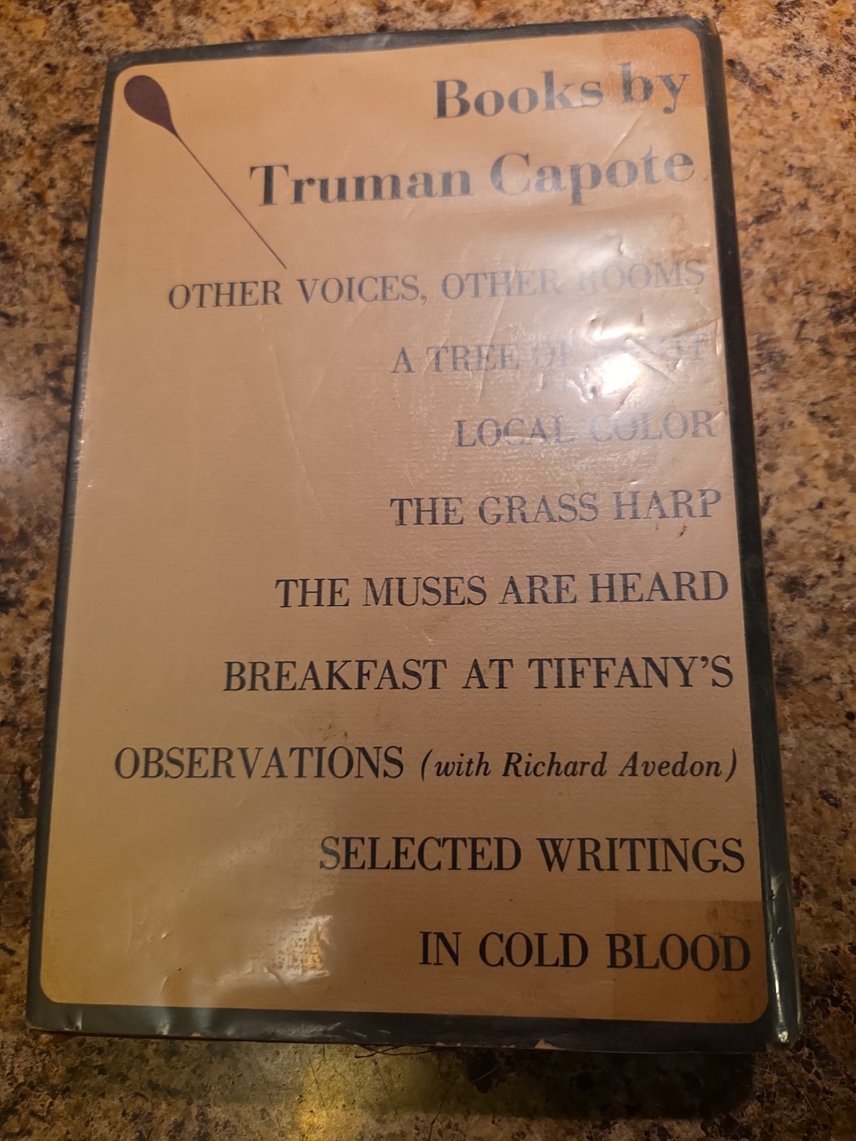 In Cold Blood by Truman Capote 1965 1st Edition/1st Printing Random House HCDJ
