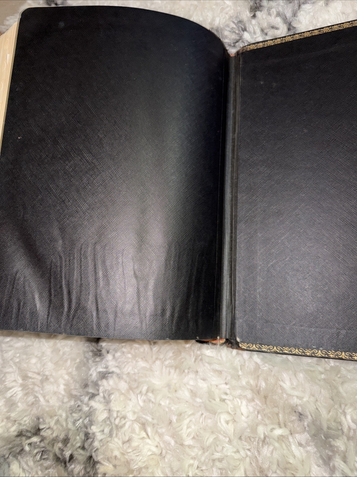 THE HOLY BIBLE, CONTAINING THE OLD AND NEW TESTAMENTS LEATHER BOUND INDEXED RARE