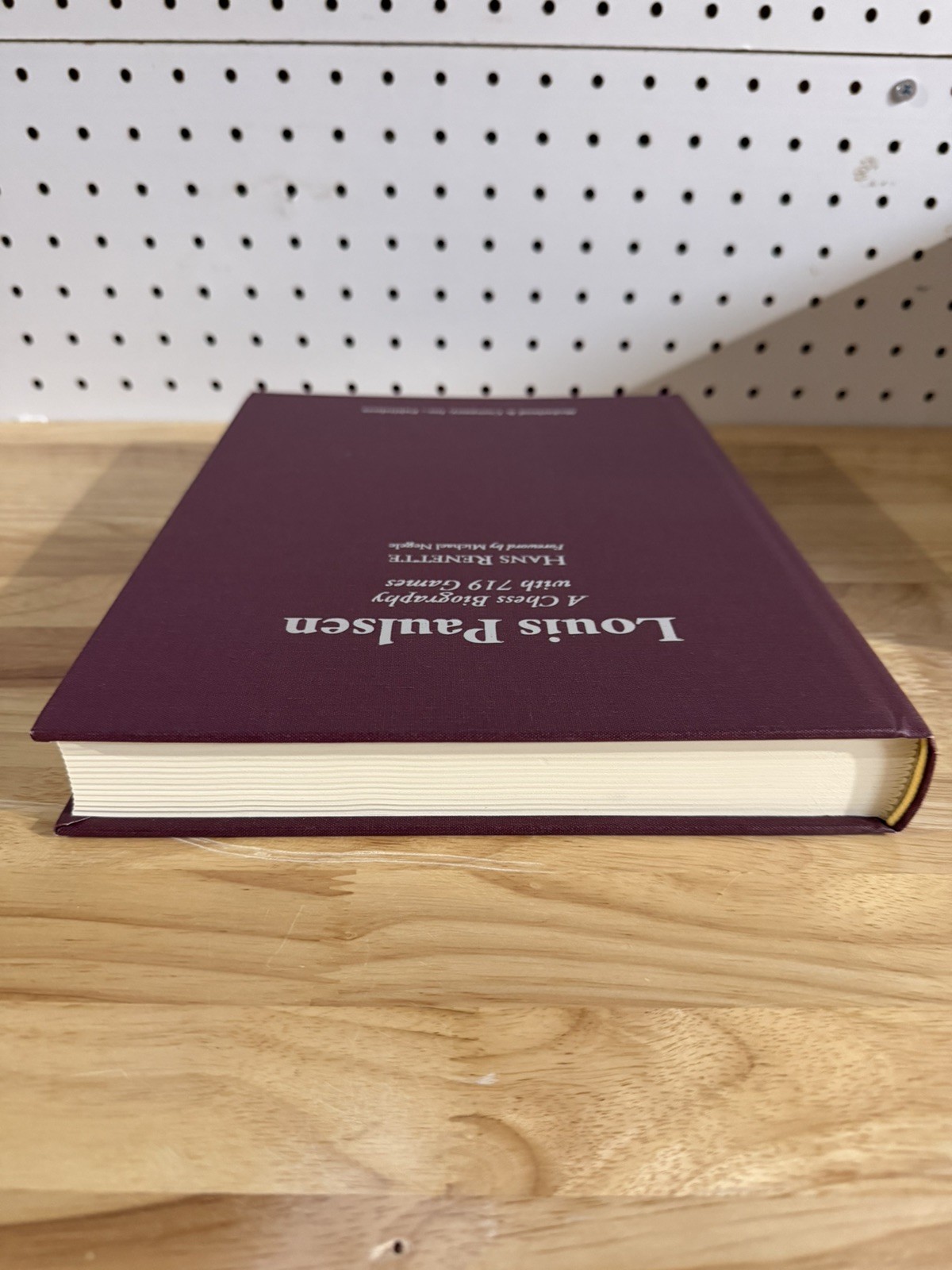 Louis Paulsen : A Chess Biography With 719 Games, Hardcover by Hans Renette