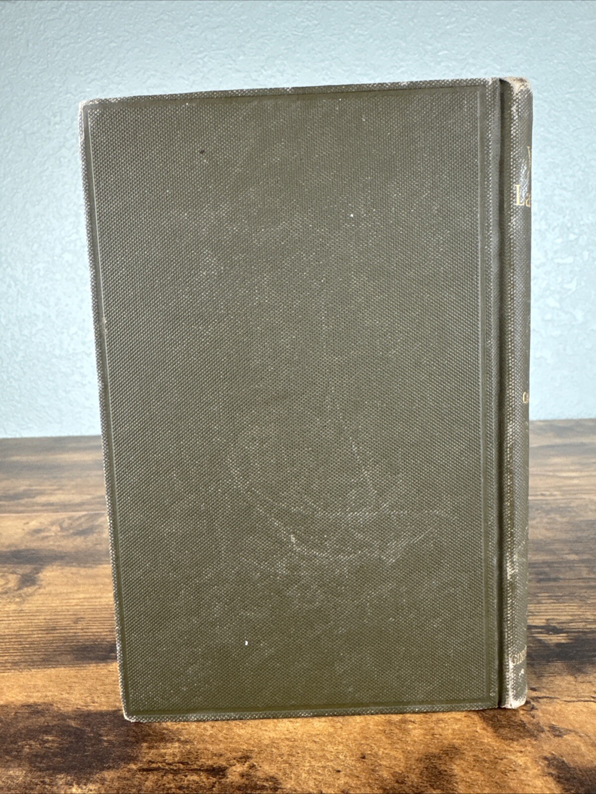 ANTIQUE LATIN STUDY BOOK: VIA LATINA; AN EASY LATIN READER BY WILLIAM C. COLLAR