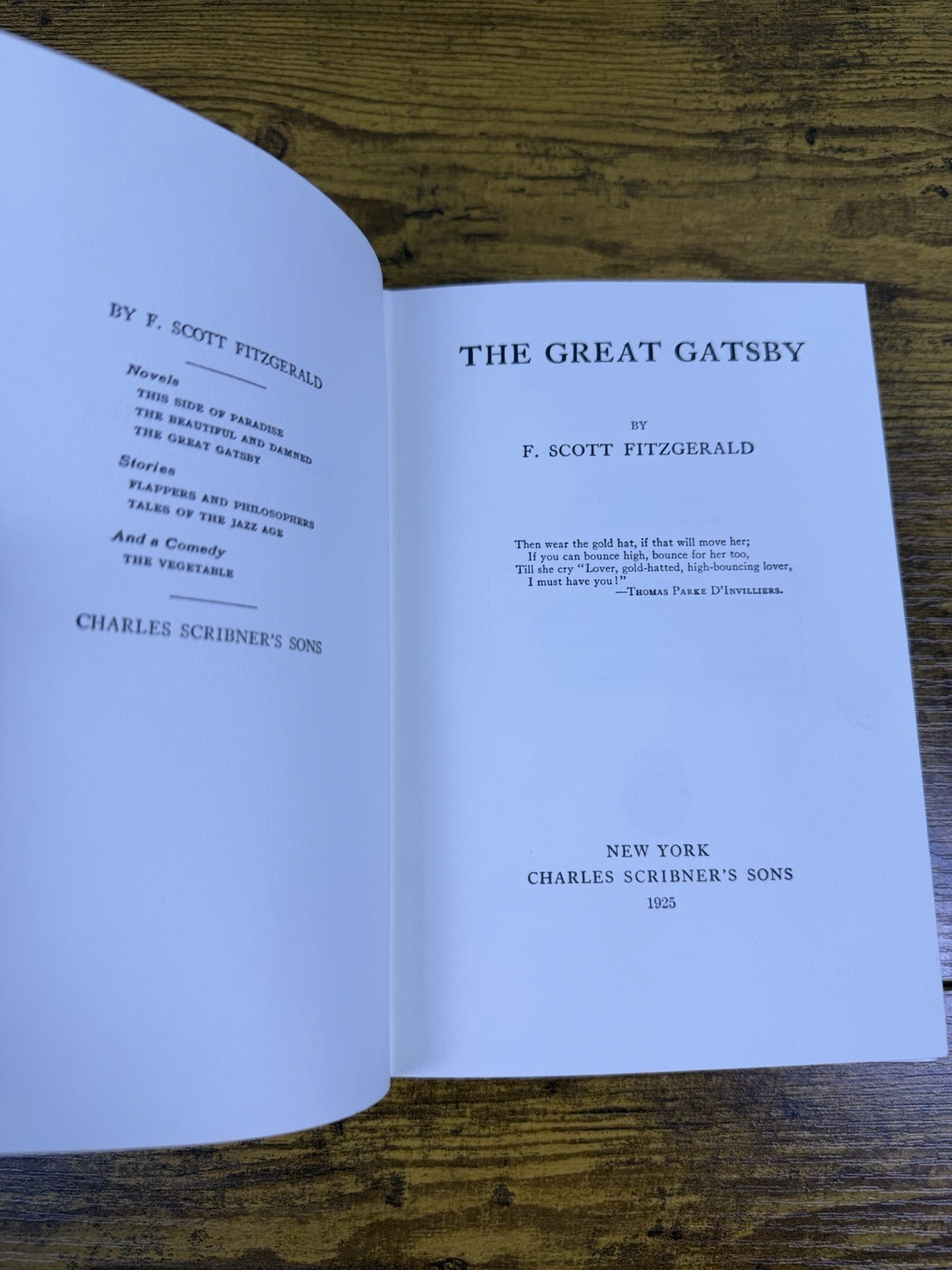 The Great Gatsby F Scott Fitzgerald 1953 1st Ed Reprint 1923 HC Dust Jacket