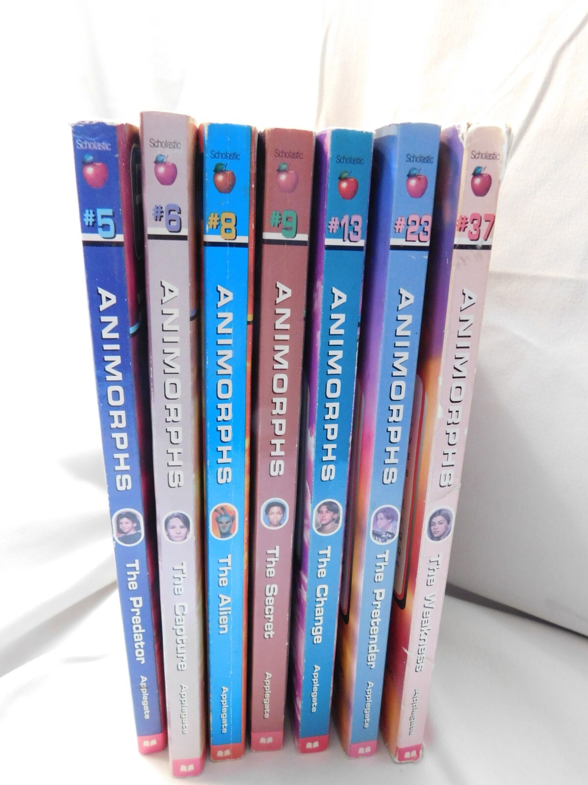 Animorphs Paperback Books Lot of 7