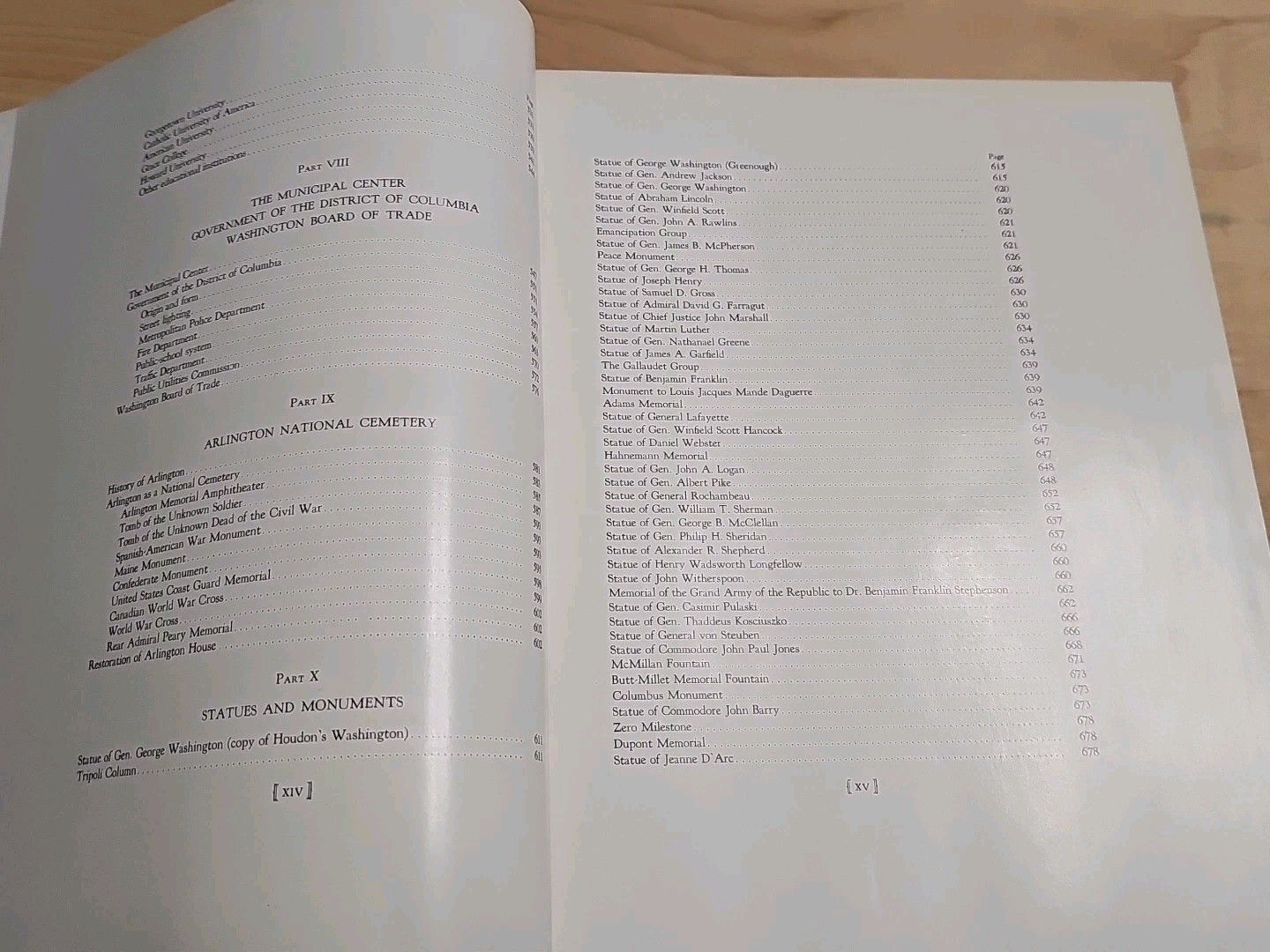 1932 HC Book “Washington – The National Capital” Caemmerer 736 Pages Limited #