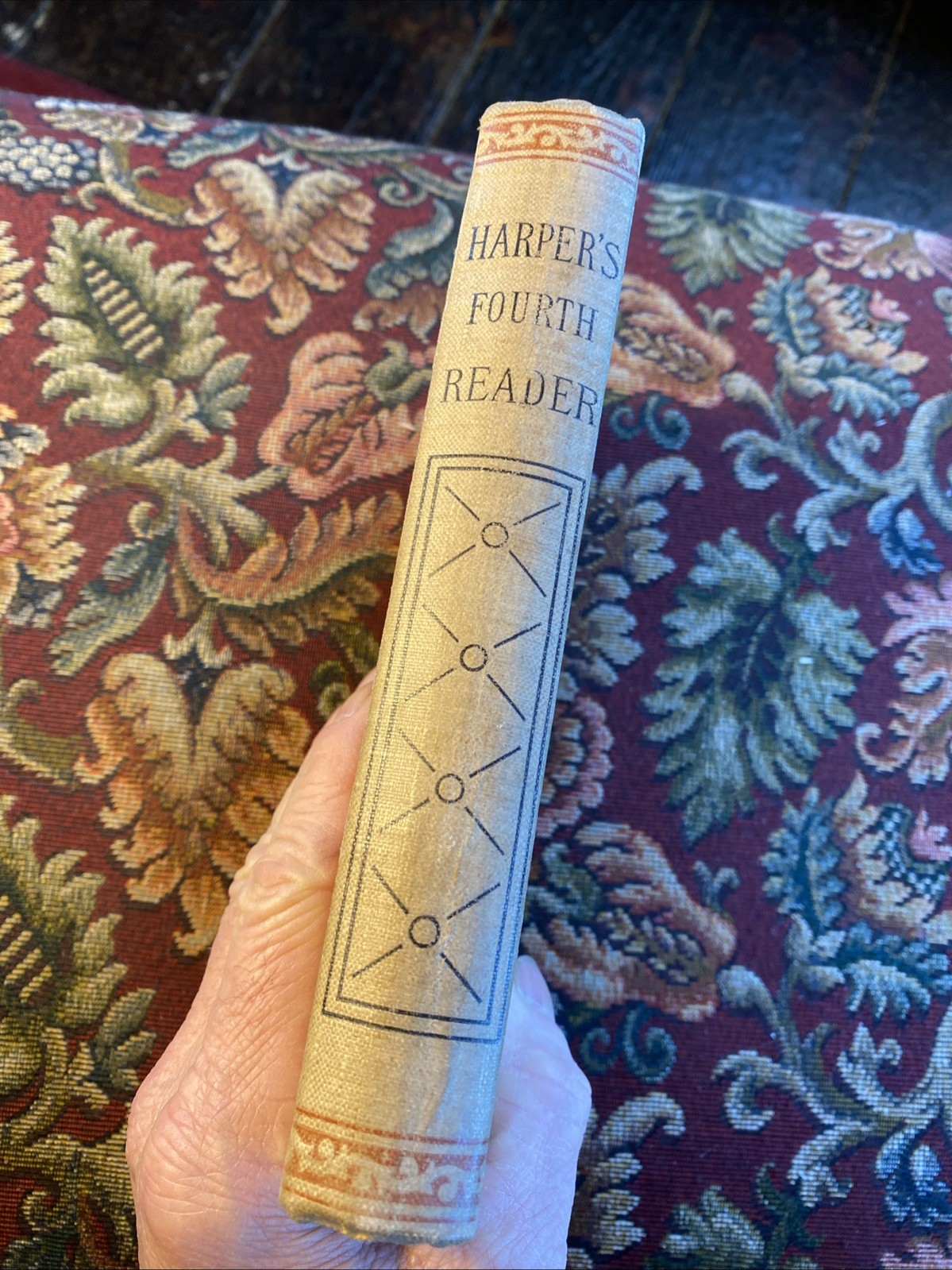 Harper’s Fourth Reader, 1888, 420 pages of Literature Nice Condition For135Yr+