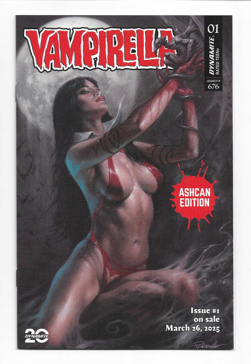 Vampirella #1 Ashcan Lucio Parrillo Cover Dynamite 2025 NM+