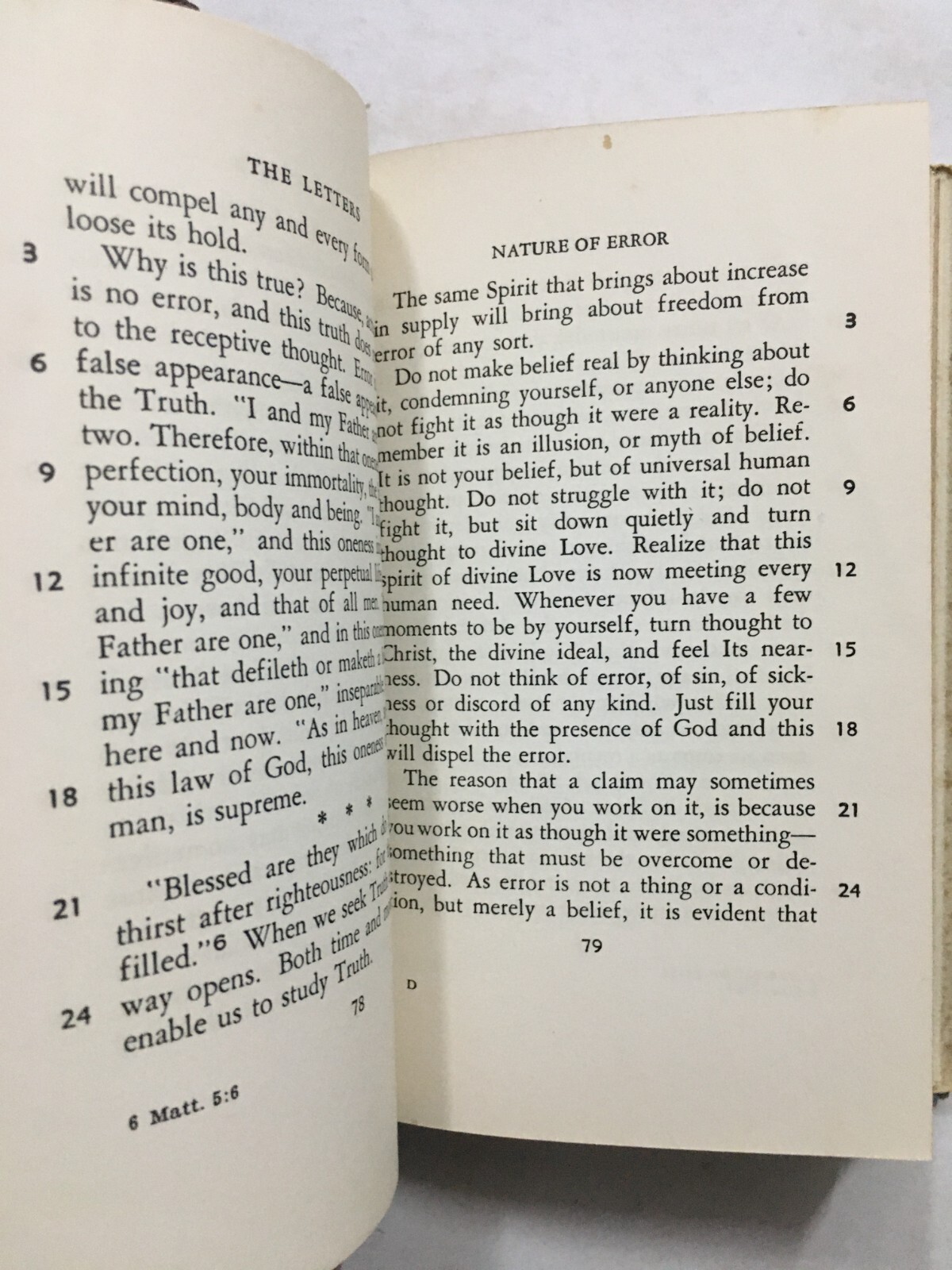 Goldsmith, Joel S: THE LETTERS . George Allen, London, 1964. 299 Pages. HB