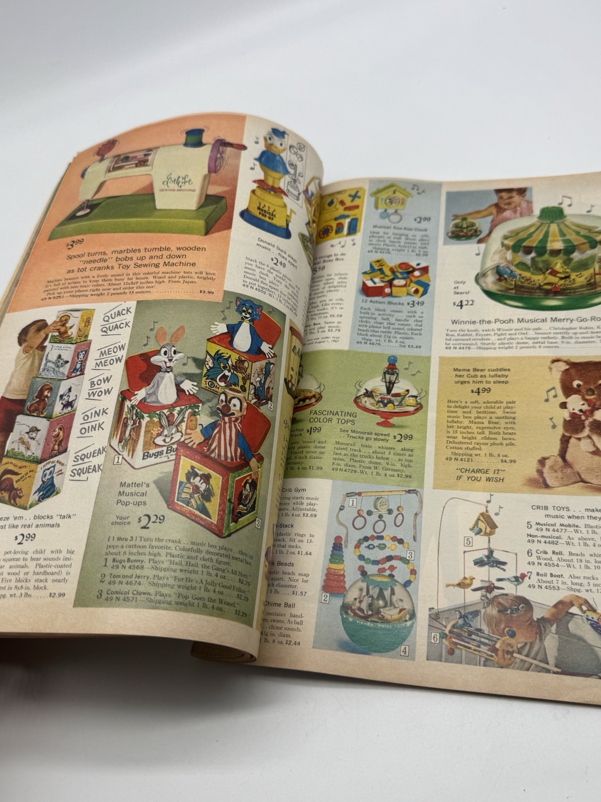 Sears Toys Catalog 1967 Vintage Toy Catalog 172 Pages Good Used Condition Nice