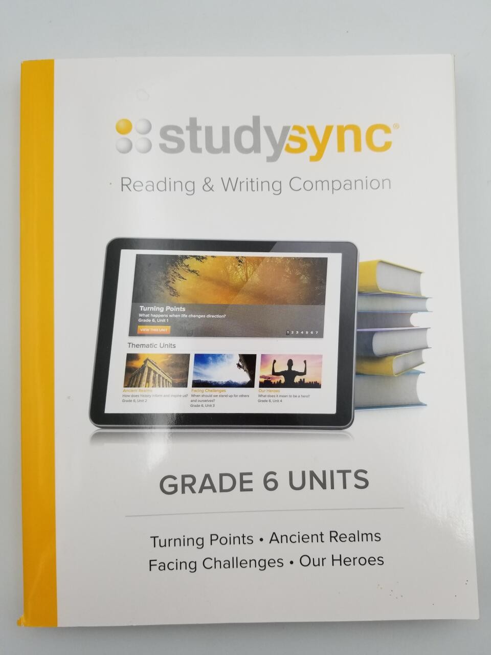 StudySync Grade 6, Reading and Writing Companion Units 1-4 (MS…