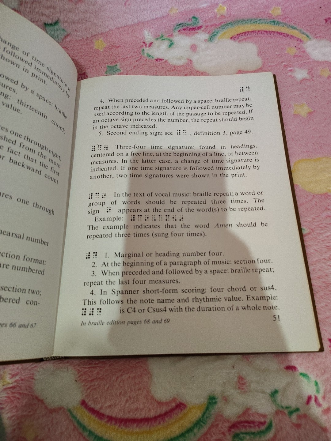 Dictionary of Braille Music Signs Hardcover Bettye Krolick