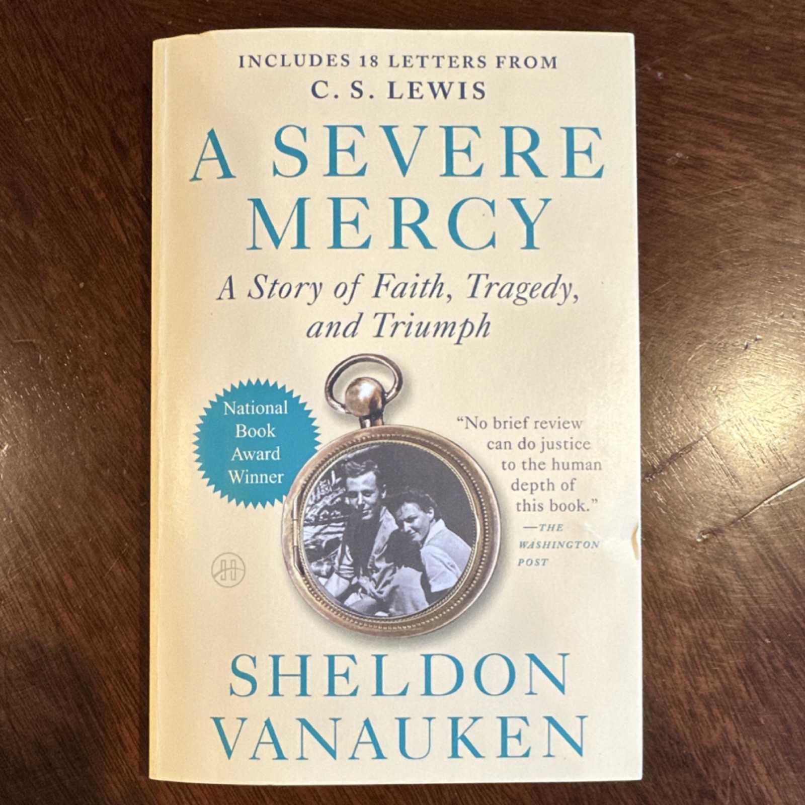 HarperOne A Severe Mercy Sheldon Vanauken Paperback National Book Award Winner