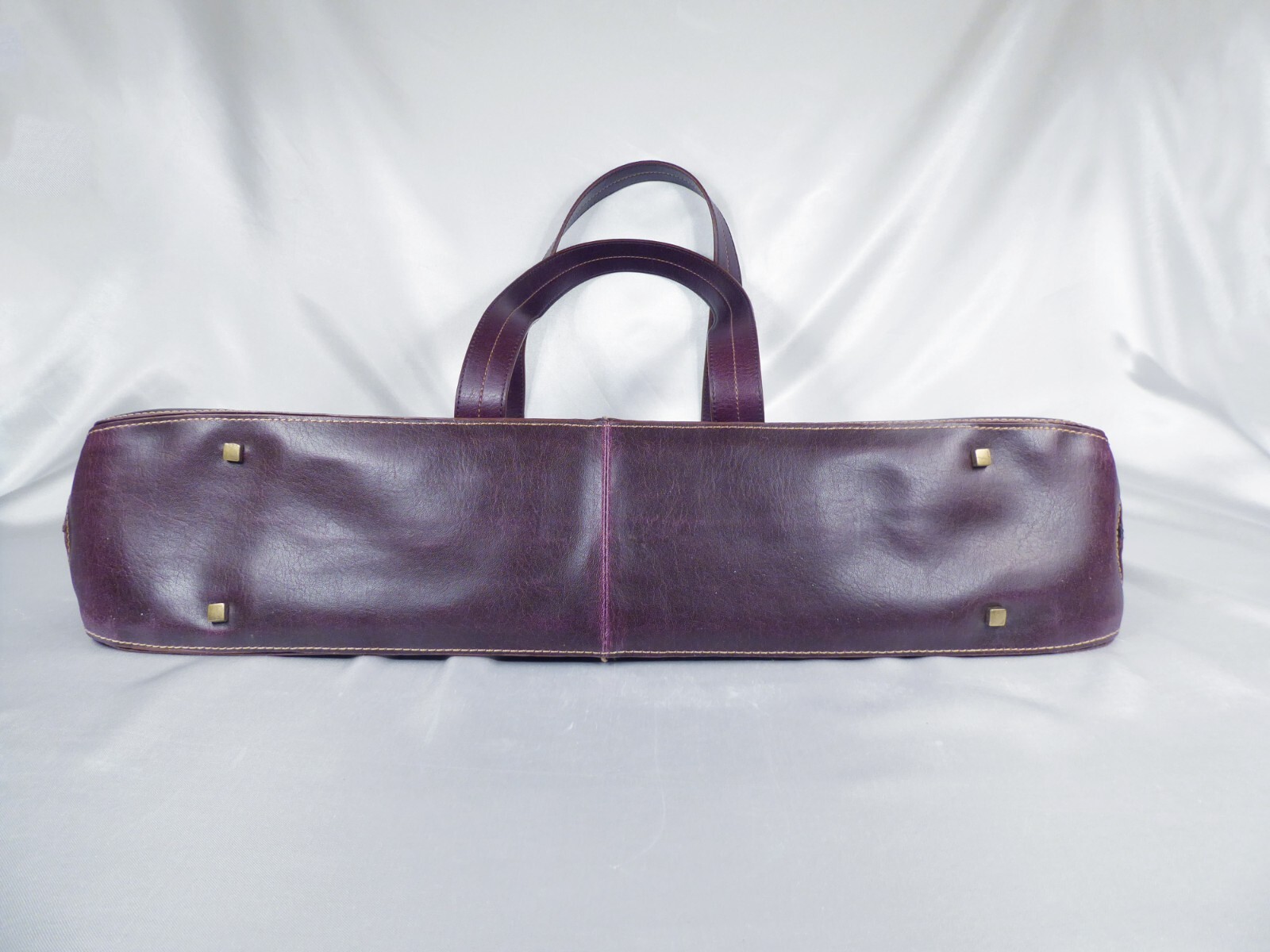 Matt & Nat Bowler/Doctor/Satchel Shoulder Bag, Burgundy Vegan Faux Leather, NWOT