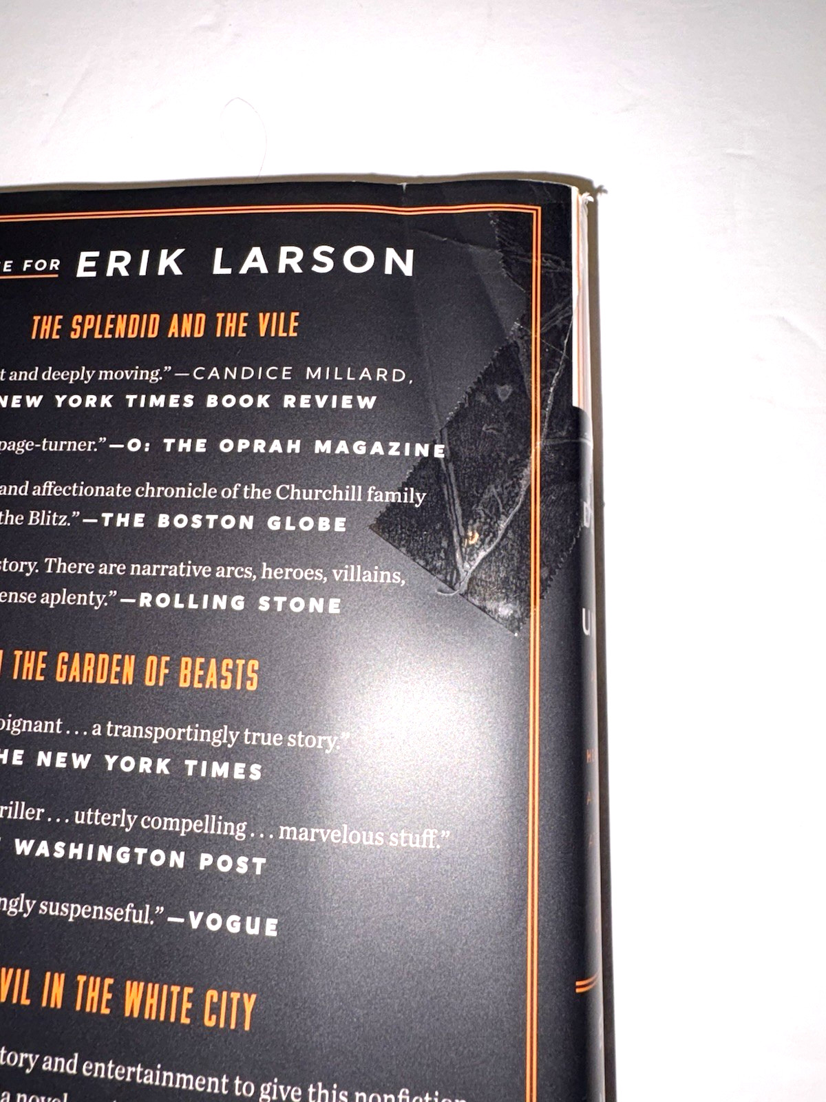 “The Demon of Unrest” by Erik Larson HC 1st Edition 2024 DJ
