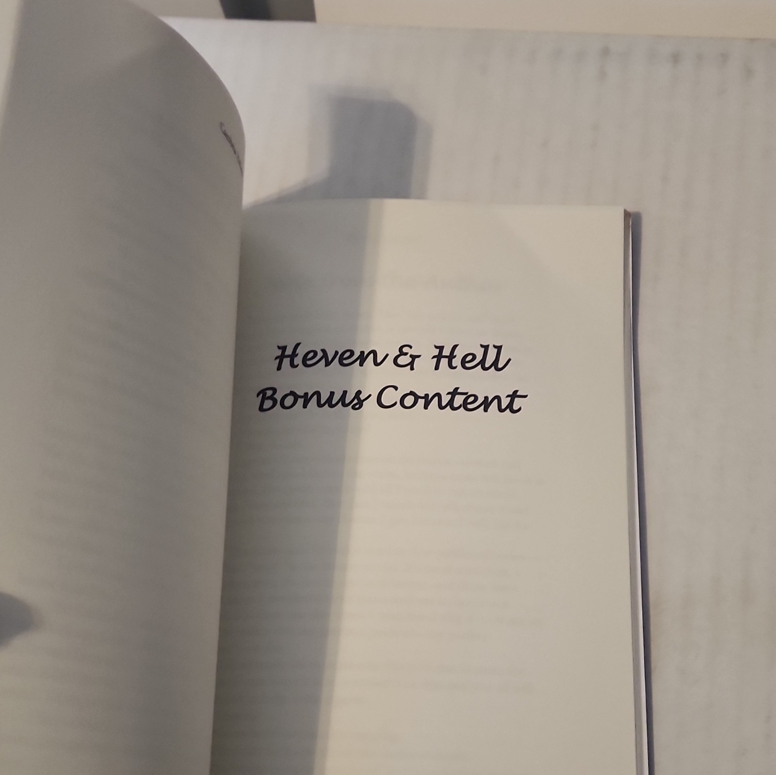 Heven & Hell Anthology by Cambria Hebert (Heven and Hell Ser.) TPB 2013 Signed
