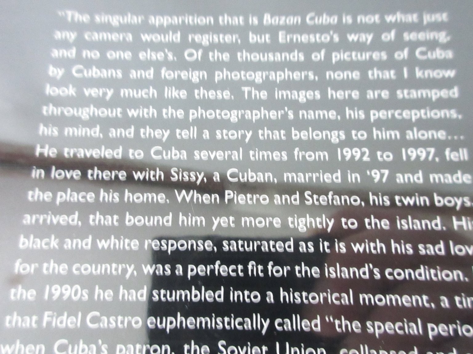 Cuba Ernesto Bazan 2004 Photography Book Fine Art Photojournalism Portraits