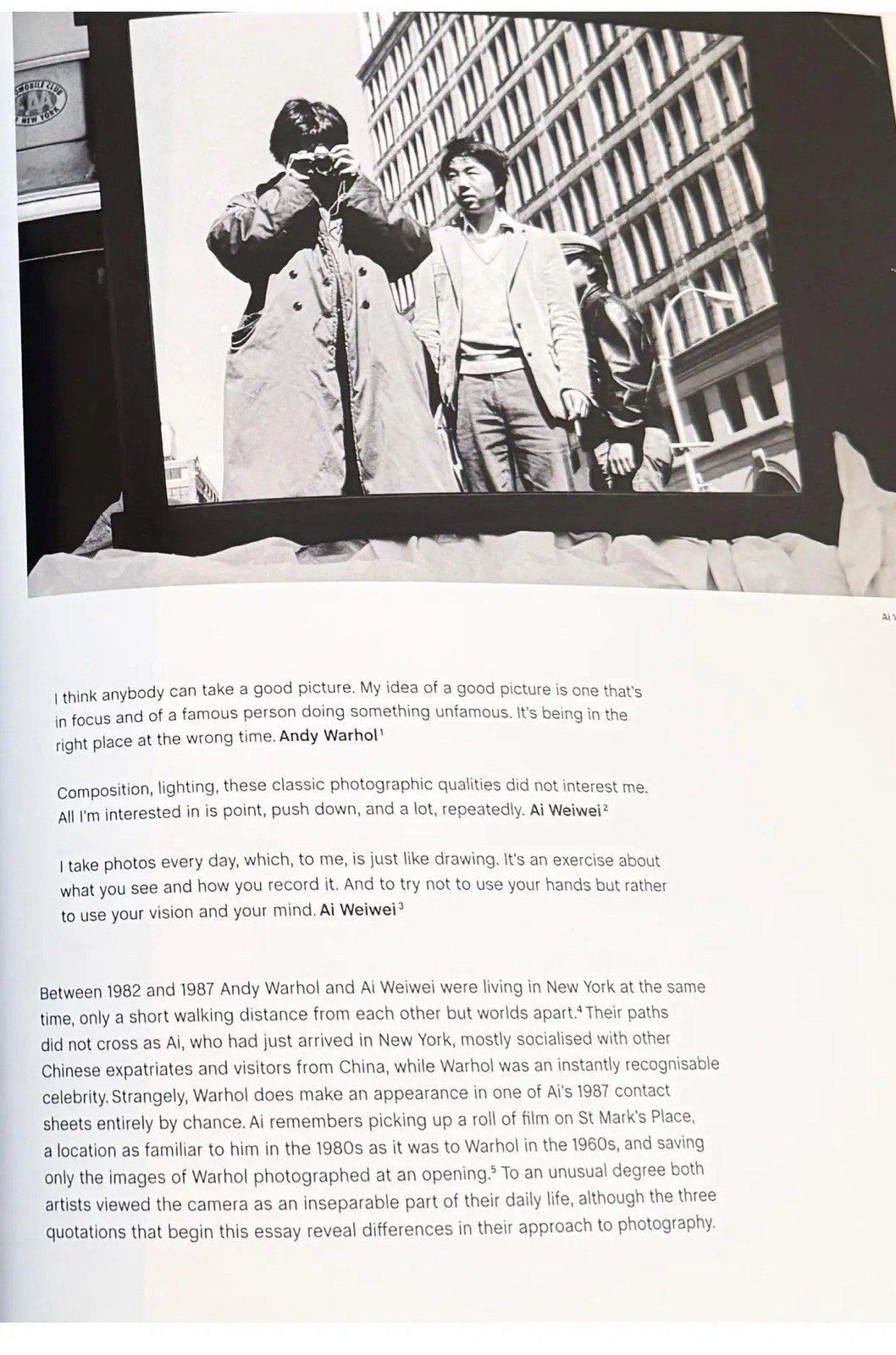 Ai Weiwei / Andy Warhol Art Book First Edition