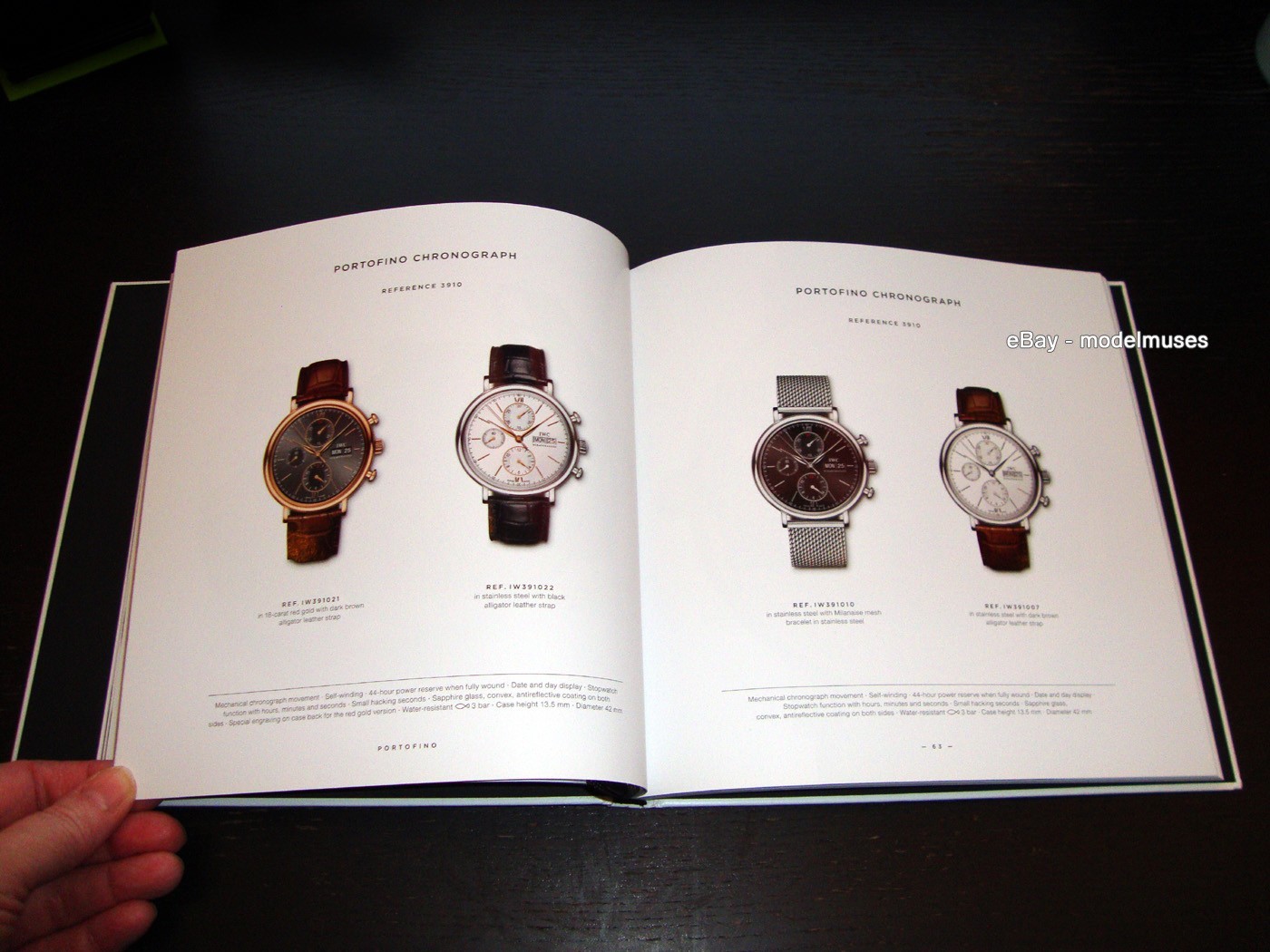 IWC SCHAFFHAUSEN Luxury Watch HARDCOVER CATALOG 2017 2018 – 138 Pages