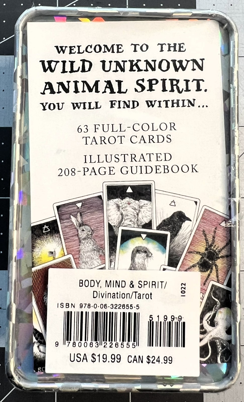 NEW SEALED The Wild Unknown Pocket Animal Spirit Deck – by Kim Krans