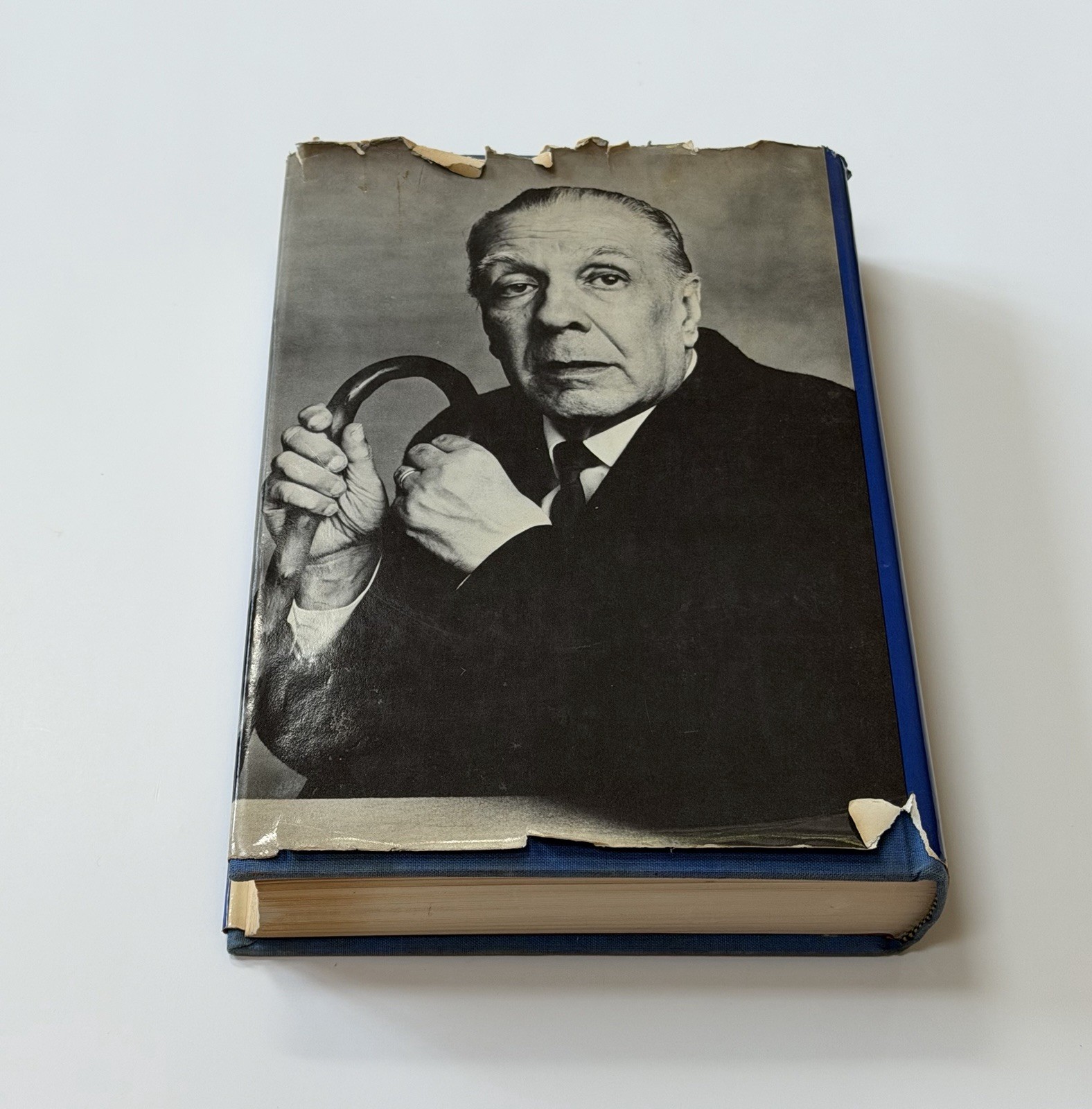 Selected Poems Jorge Luis Borges VTG HARDCOVER 1972 blingual collected poetry of