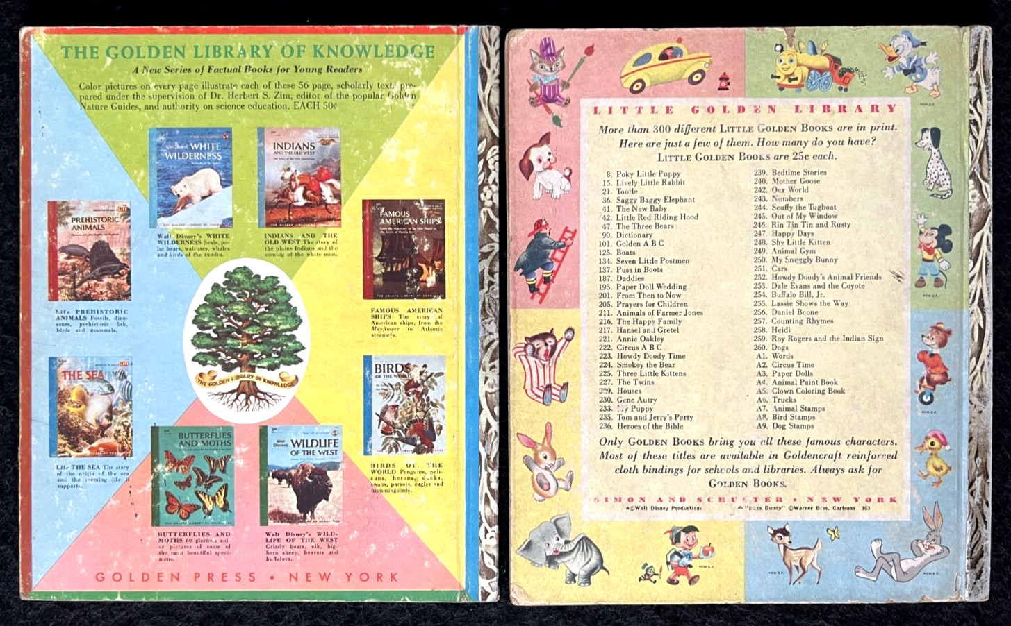 FIREMEN & FIRE ENGINES + DOG STAMPS ~ vintage Little Golden Book set, GUC