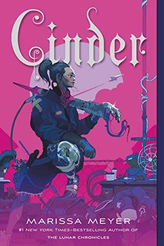Cinder: Book One of the Lunar Chronicles – Paperback – VERY GOOD