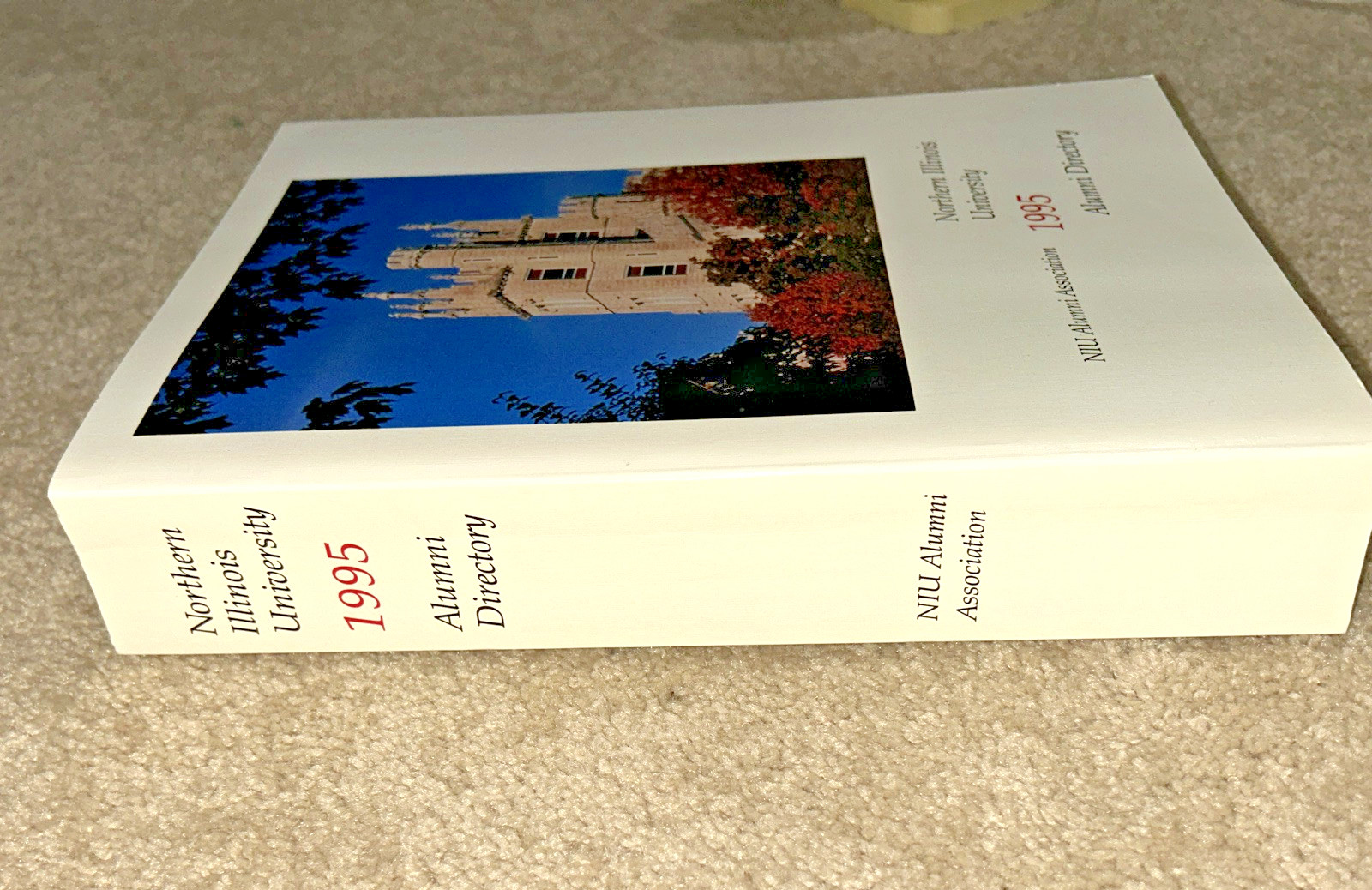 1995 NORTHERN ILLINOIS UNIVERSITY Alumni Directory 1376 pages HOMER SIMPSON