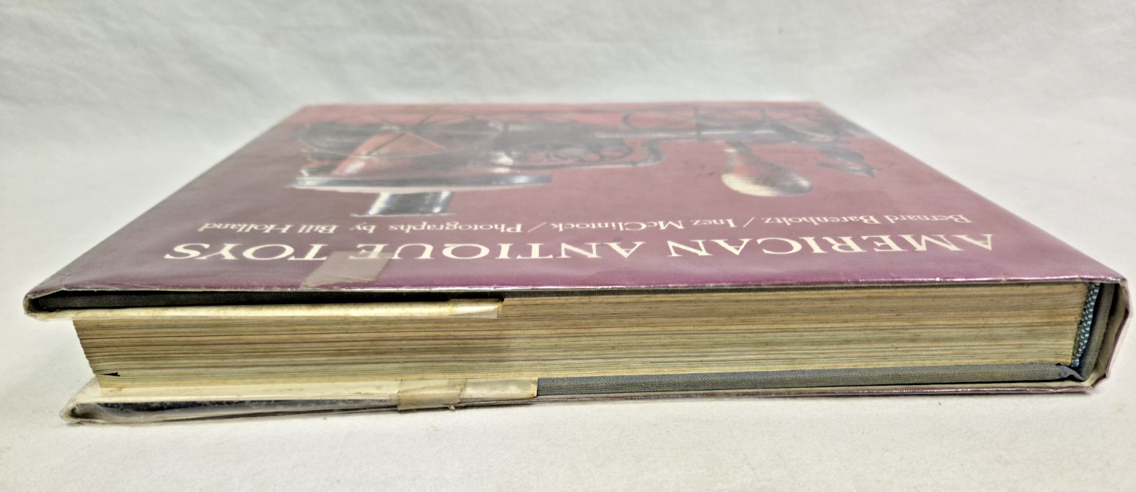 Beautiful Large Coffee Table Book “American Antique Toys” 282 Pages Near Mint
